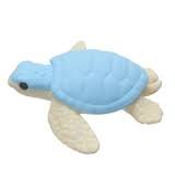 Iwako Blue sea Turtle Eraser