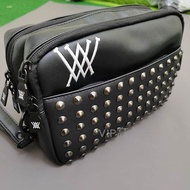 American style NEW ANEW Korean Version Of Anew Golf Handbag Fashion Trend Rivet Storage Bag Mens And