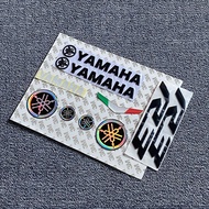 3D Fuel Tank Logo Side Panel Badge Sticker For YAMAHA Logo R3 Yamaha YZF-R3 Boday Sticker