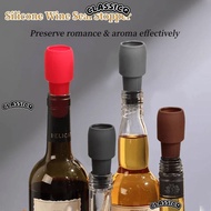 CLASSICQ Red Wine Sealer, Wine Tools Silicone Wine Bottle Stopper, Reusable Sparkling Wine Bottle St