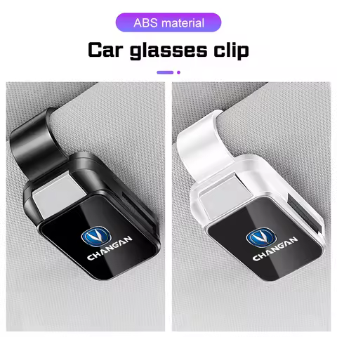 1PC Car Sun Visor Glasses Clips For Changan UNI-K CS35 CX70 CS85 CS55 CS75 CS15 F70 Car Interior Eye