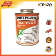 Weld-On 724 CPVC Solvent Cement Med Set Grey, 946 / 473ML (Ready StocK)