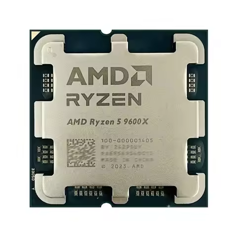 【Brand+】AMD New Ryzen 5 9600X Processor 5.4GHz 6-Core 12-Thread 38MB Game Cache 4NM TDP 65W Socket A