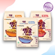 Korea Samyang Tangle Protein Pasta Chunky Tomato | Garlic Oil Pasta | Mushroom Cream