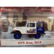 < Model King > 1/64 American Green Light Alloy Car 1971 Jeep DJ-5