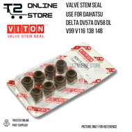 T2 DAIHATSU DELTA DV57A DV58 DL V116 V99 13B 14B VALVE SEAL VITON 1 SET = 8 PCS
