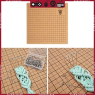 STA Unique Pattern Board with Lightweight Crafting System Reversible Braiding Board