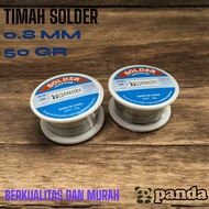 TIMAH SOLDER GULUNGAN BESAR 50GR PANDA BIRU BERKUALITAS DAN MURAH D5305