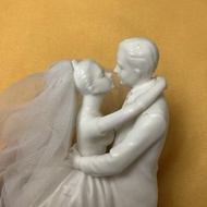 白色婚紗公仔 新郎新娘 7吋高