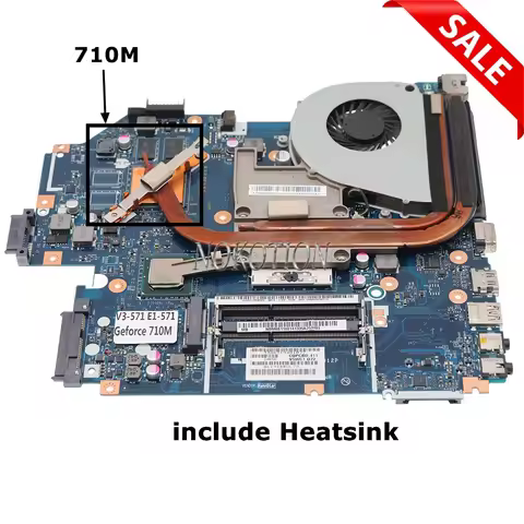 laptop motherboard for ACER Aspire E1-571G V3-571G V3-571 NBM6B11001 Q5WV1 LA-7912P 710M GPU HM77 DD