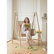 Meiqi Swing Hanging Chair Balcony Household Single Indoor Swing Cradle Chair Villa Hanging Basket Ro