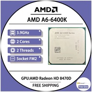 AMD A6-Series A6-6400 A6 6400k A6 6400B, 3.9G, 65W, double cœur, prise FM2