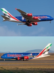 1: 400 Airbus A380-800 Airbus A6-EOD Alloy Airplane Model Collection Ornaments