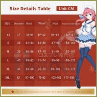 ✓ ☫ ◐ HOLOUN Skip and Loafer Anime Iwakura Mitsumi Cosplay Costume School Uniform Blue Suit Shirt J