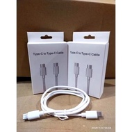 Type C to Type C Fast Charger Data Cable Type C to C 65W 5 CORE Charger Cable