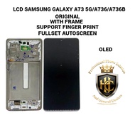 Hoky Cell - LCD SAMSUNG A73 5G A736 ORIGINAL ORIGINAL SAMSUNG A73 5G LCD/ - SUPPORT FINGER PRINT - O