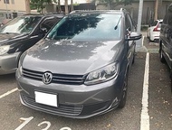 🚗台中認證中古車🚗福斯 VW Touran 2016 深灰 七人座 休旅車