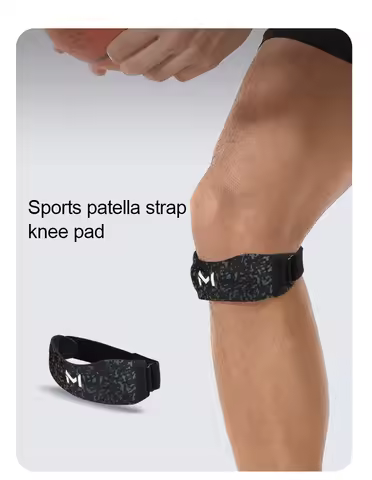 Knee Pas Premium Knee Patella Straps - Adjustable Sports Knee Pad, Patella Stabilizer Band Knee Brac