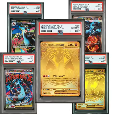 Diy Proxy Pokemon Card The Start Deck 100 Battle Mega Charizard Y Ex M2 Mega Charizard Inferno X Ex 