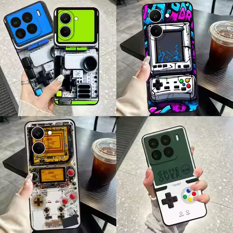 Game Controller Print Case for Xiaomi Poco X8 Pro X3 X4 X5 X7 F3 C50 F8 M5 C71 C85 C61 F1 M3 M4 M7 C