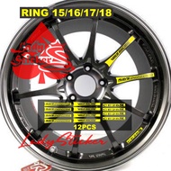 CODE N45Z Car rim sticker ce28 sl car rim sticker volk racing drivingRAYS ce28 sl Ring 15 16 17 18