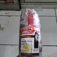FDR Sport Xr Evo 80/80-14 Tubeless Tire - Tubeless Outer Tire for Automatic Scooters FDR Tire 80 80 