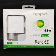 Wzk Charger Casan OPPO 65W Reno 6Z Super VOOC Micro USB Type C Fast Charging Original