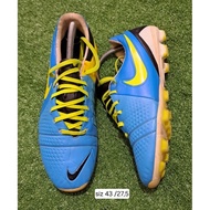 Nike ctr360 Blue Leather Soccer Shoes