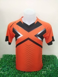 Warrix เสื้อกีฬาคอกลม เสื้อฟุตบอลพิมพ์ลาย รุ่น WA-1530