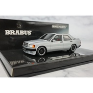 [Ready Stock] minichamps Mini Cut 1/43 brabus 190e Mercedes-Benz w201 Silver brabus Mercedes-Benz Or