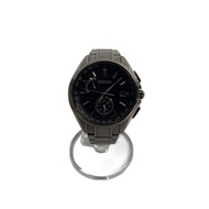 SEIKO mens watches solar wrist watch digital stainless BLK SLV 8B63-0AV0 Direct from Japan Secondhan