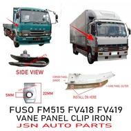 J01S06 VANE PANEL CLIP MITSUBISHI FUSO FM515 FV418 FV419 PRICE FOR 1PC LORRY TRUCK AKSESORI