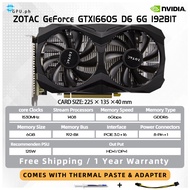 Original 99%New ZOTAC GeForce GTX 1660 SUPER DDR6 6G 192BIT nvidia Graphics Card (Used)