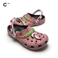 Demon Slayer Midouzi Hole Shoes Longmen Tanjiro Comfortable Lightweight Sandals Soft Beach Shoes