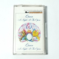 Queen a night at the opera tape cassette