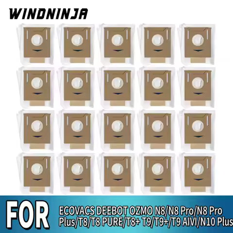 Dust Bag Parts For ECOVACS OZMO N8 Pro N8 Pro Plus T8 AIV T8 PURE T8+ T9 T9+ T9 AIVI N10 PLUS Robot 
