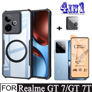4In1 Realme GT 7 Ceramic Matte Screen Protector for Realme GT 7T C75 C75X C71 Shockproof Phone Case+