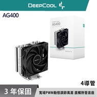DEEPCOOL Kyushu Fengshen AG400 CPU Fan LGA1851 AM5 Radiator HDB INTEL Air Cooling Tower Dissipation