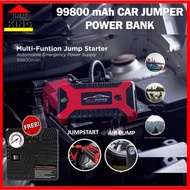 Car Jumper Power Bank Starter 99800 mAh Carjump Powerbank with Tyre Pump Car Accessories Power Bank 