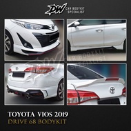 Toyota Vios 2019 Drive 68 Bodykit Fullset/Parts