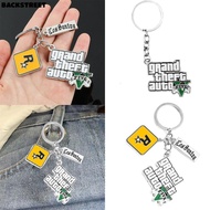 BACKSTREET Game PS4 GTA5 Keychain, Keyring Bag Pendant Key Holder, Car Pendant Fans Gift 5 Star Muti
