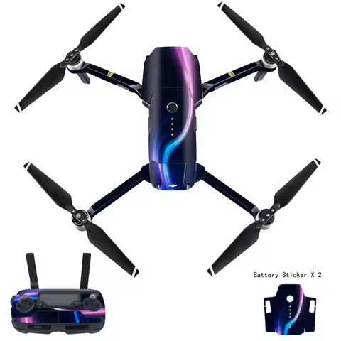 Skin Sticker for DJI Mavic Pro Decorative Vinyl Decal Full Set Cover Wrap for DJI Mavic Accessories