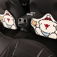 Cartoon Vehicle Seat Protector Rear Seat Universal Anti-Kick Protective Pad Car Children Anti-Kick W