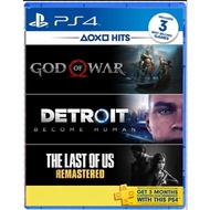 PS4 God of War/Detroit: Become Human (Used/Physical Disc)