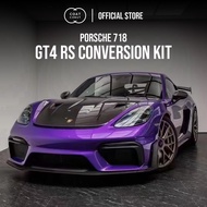Porsche 718 Cayman Full GT4 RS Bodykit Conversion