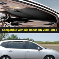 Car Windshield Sunshade Compatible With Kia Rondo UN 2006-2012 Car Interior Shading Plate Front Shad