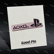 P PS5 Shape Metal Brooch, PS4 Collection Logo Badge, sony Collar Pin