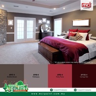 MCI Paint [5L] AP47-4| AP48-6| AP93-4| AP156-4 (Matt, Sheen) Interior Wall Paint/Cat Dinding | Cat R