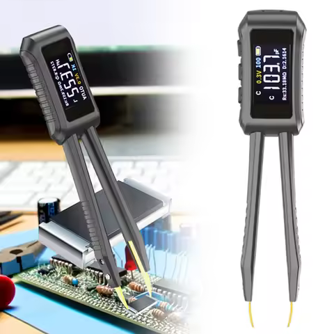 ZT-MD1 Digital Smart Tweezer Component Tester Patch Tester Resistance Capacitance Inductance Tester 