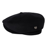 BRIXTON-Corduroy Newsboy Cap (Black) [Culture]